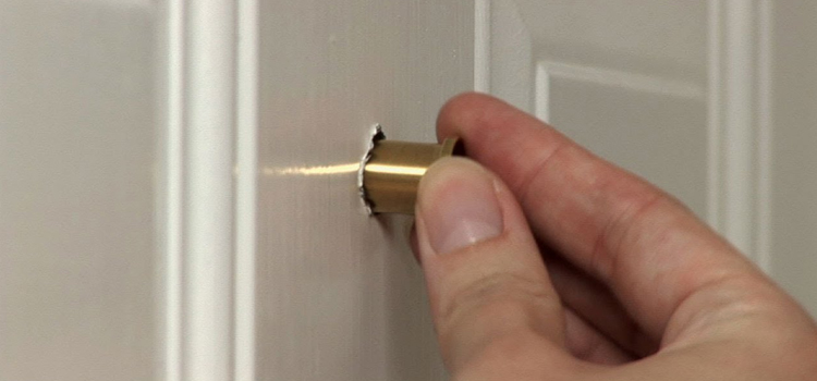 peephole door repair in Lake Elsinore